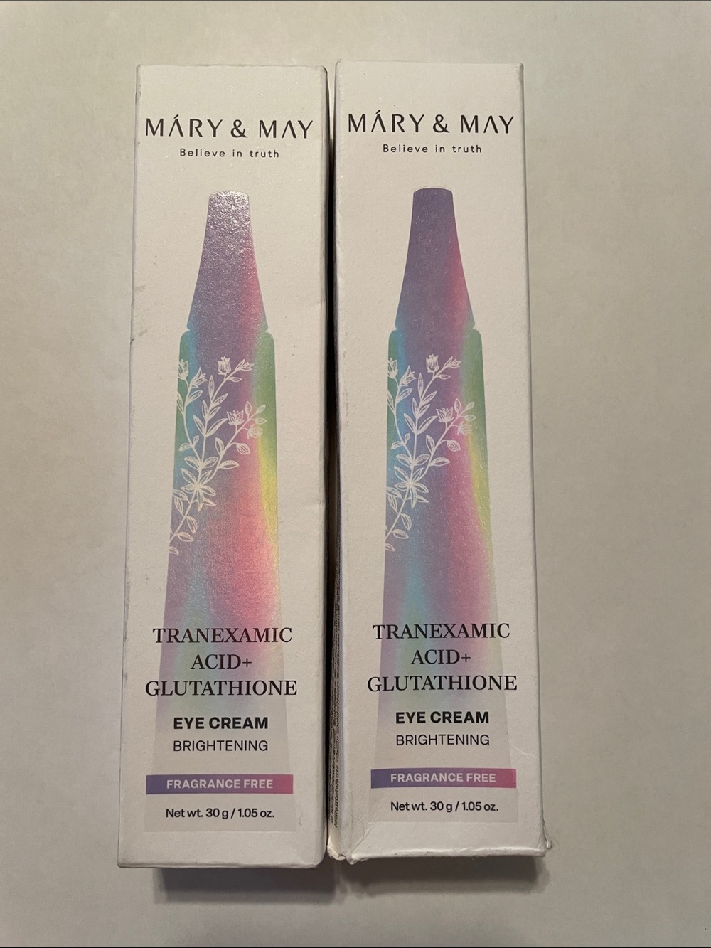 Mary & May Tranexamic Acid + Glutathione Eye Cream (30g).Key Benefits: Designed